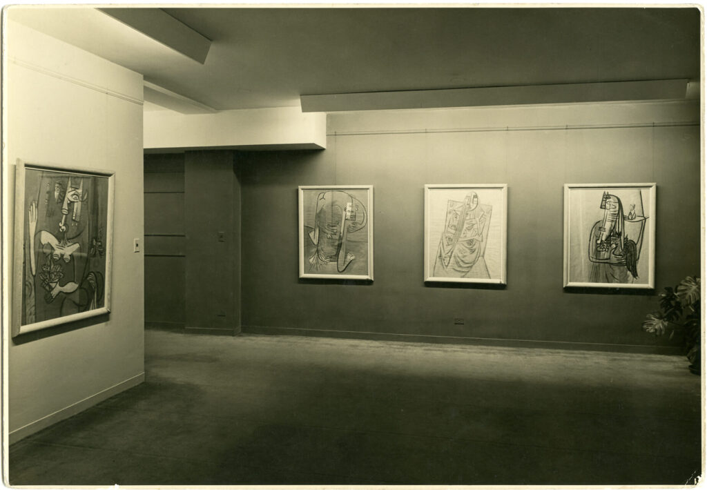 Exposition Pierre Matisse Gallery, New York, 1942