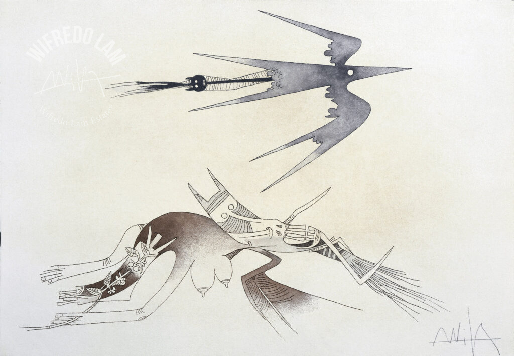 Sans titre, Contre une maison sèche, 1974