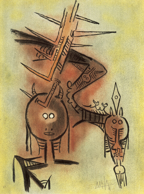 Paintings by Wifredo Lam