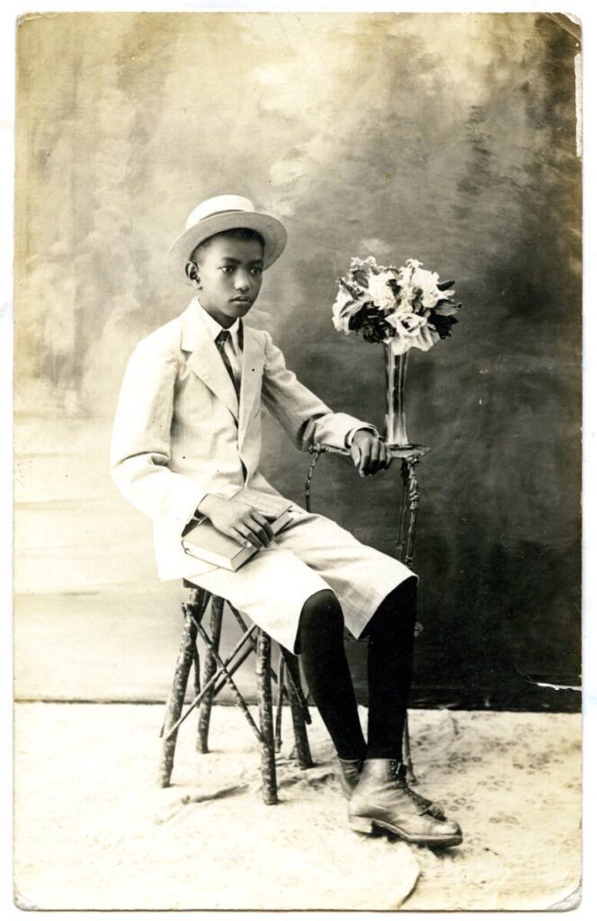 Wifredo Lam at the age of twelve, Sagua la Grande, 1914