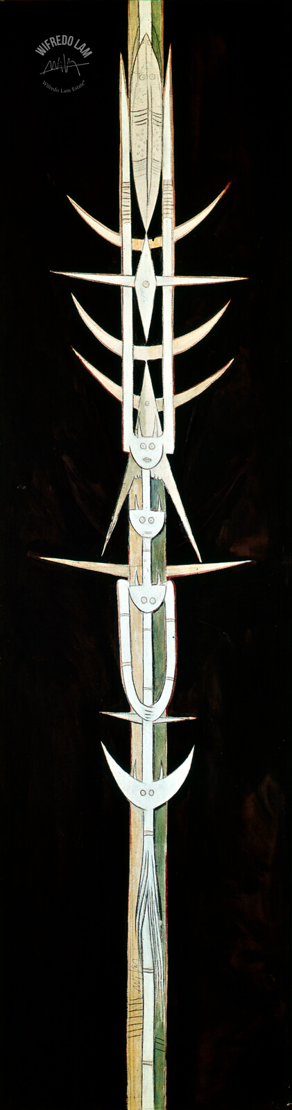 Paintings of Wifredo Lam across six decades