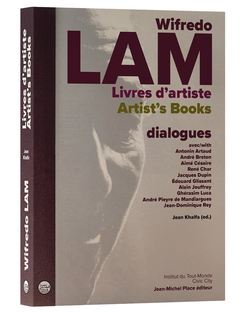 Jean Khalda, ed - Wifredo Lam Artist's books front page