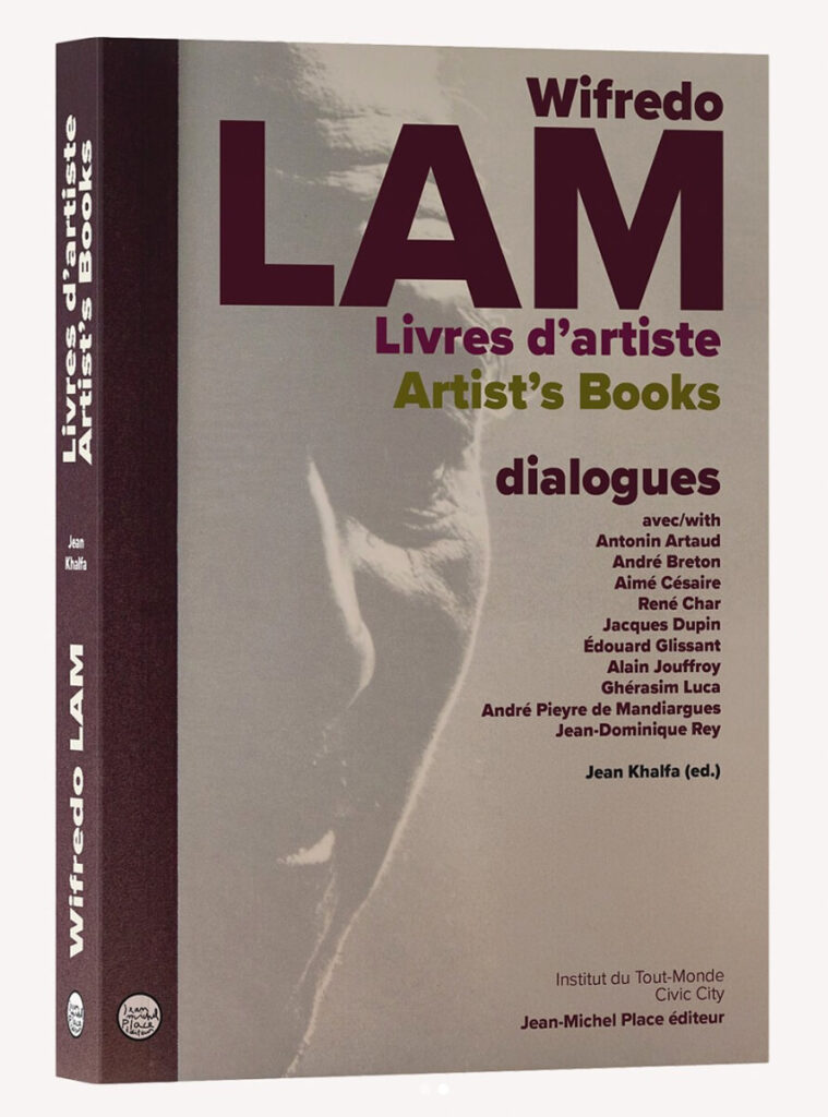 Jean Khalda, ed - Wifredo Lam Artist's books front page