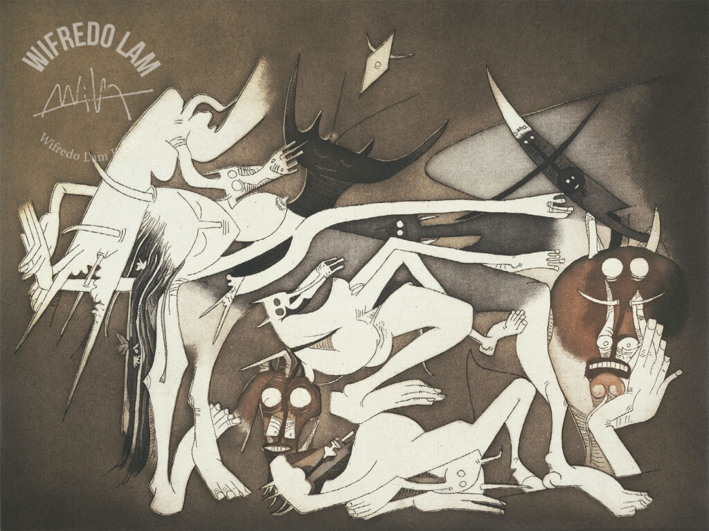 Wifredo Lam, nouvelle bonté, 1969