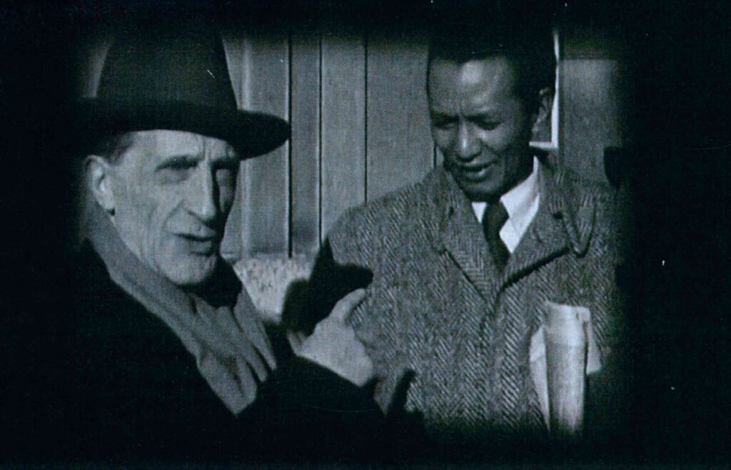 Duchamp and Wifredo Lam, New York, 1946