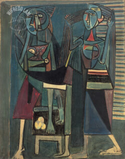 Composition [Les Trois Oranges], 1940 - Wifredo Lam