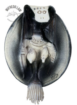 Risée Océane ceramic, 1975 - Wifredo Lam