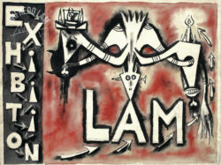 Gouache and ink on paper papier
<br>61 x 80 cm cm
<br>Private collection Untitled, 1945 - Drawings - Wifredo Lam