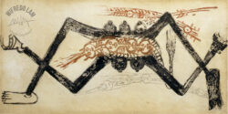 Cord’ombilicaux, 1963 - Etchings - Wifredo Lam