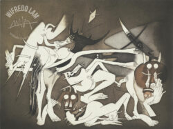 Nouvelle bonté, 1969 - Etchings - Wifredo Lam
