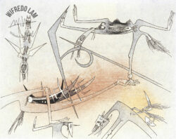 Visible invisible, 1971 - Etchings - Wifredo Lam