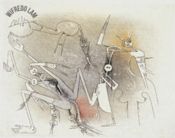 Visible invisible, 1971 - Etchings - Wifredo Lam