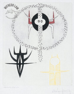 Nuit, 1956 - Etchings - Wifredo Lam
